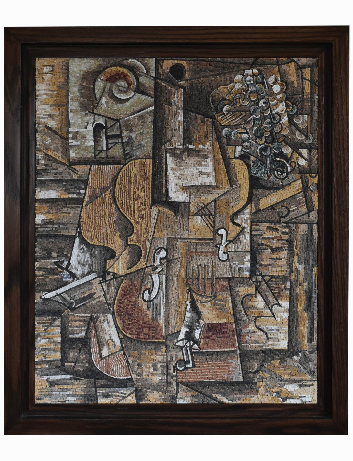 Violin and Grapes
